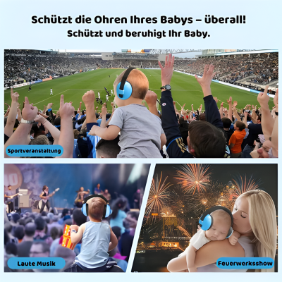 Baby Gehörschutz Kopfhörer – Ruhe & Schutz für kleine Ohren
