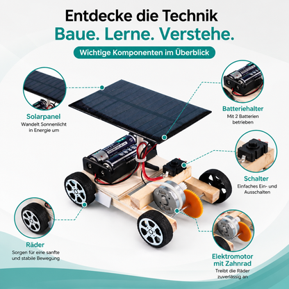 Nachhaltiges Solarauto – Spielerisch Technik lernen