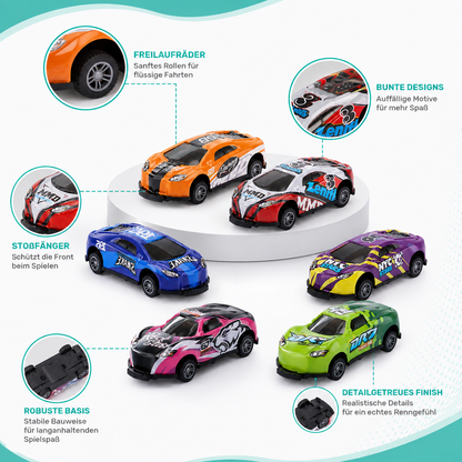 Mini Springen Autos– 360° Sprung-Aktion für Kinder!
