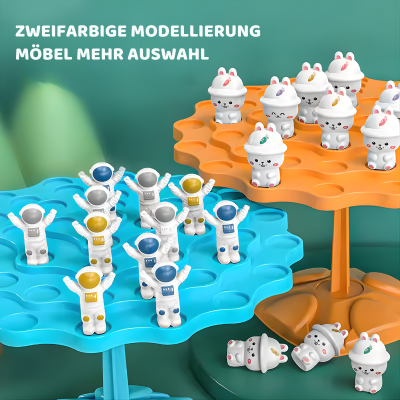 Eltern-Art Balance Baum – Tier- & Weltraum-Modelle zum Lernen