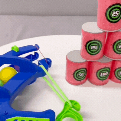 Zielschießen-Spielzeug satz – Spannung, Reaktion & Lernspaß!