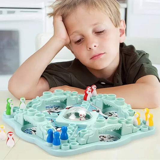 Interaktives Pinguinspiel – Familienspaß und Gehirntraining!