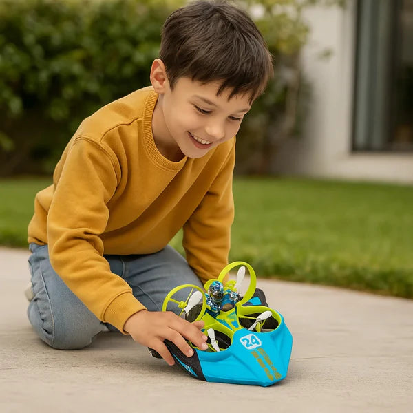 3-in-1 RC Drohne – Fliegen, Fahren & Schwimmen für Kinder