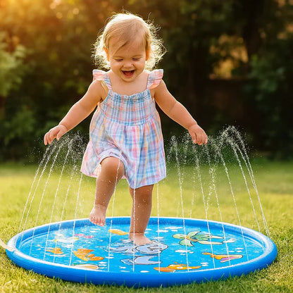 Planschmatte mit Wasser-Sprühfunktion – Sommerhit für Kids