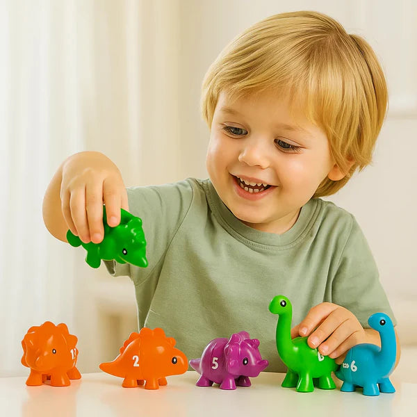 Dinosaurier Lernspielzeug – Farben, Zahlen & Buchstaben spielerisch entdecken