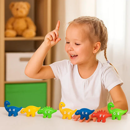 Dinosaurier Lernspielzeug – Farben, Zahlen & Buchstaben spielerisch entdecken