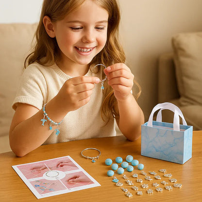 Schmuck-Bastelset für Mädchen – 66 Teile für Spaß & Kreativität