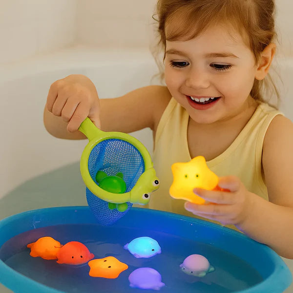 LED Badespaß – Farbenfrohes Lichtspiel für kleine Entdecker!