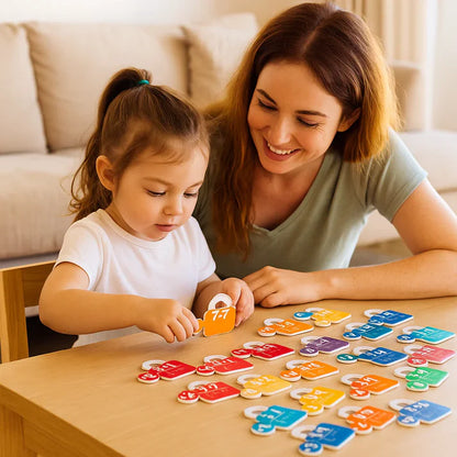 Montessori Formen- & Zahlen-Spiel – Logisches Denken leicht gemacht