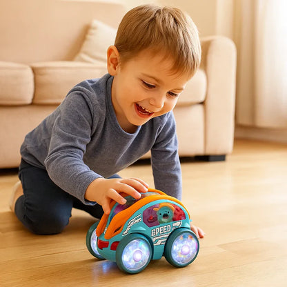 LED Stunt LKW für Kinder – Fährt, leuchtet & tanzt!