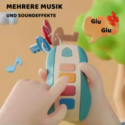 Schlau Auto Schlüssel Spielzeug – Musik, Licht & Lernen in einem!