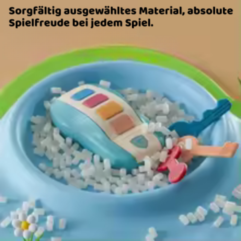Schlau Auto Schlüssel Spielzeug – Musik, Licht & Lernen in einem!