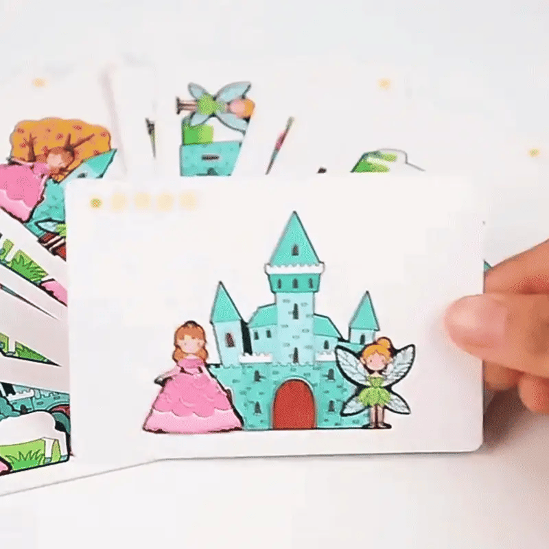 Handgemachtes Montessori Denkspiel – Kinder lernen Formen & Tiere spielerisch