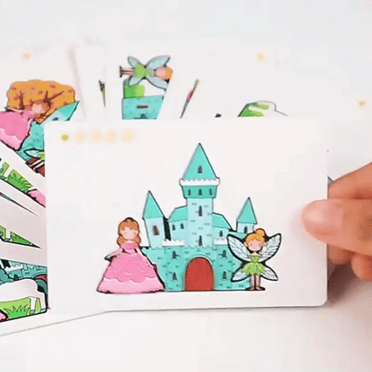 Handgemachtes Montessori Denkspiel – Kinder lernen Formen & Tiere spielerisch