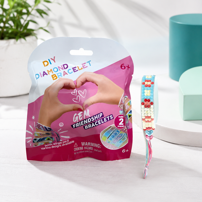 DIY-Strassarmband-Bastelset – verstellbar für Kinder & Erwachsene Stil 2