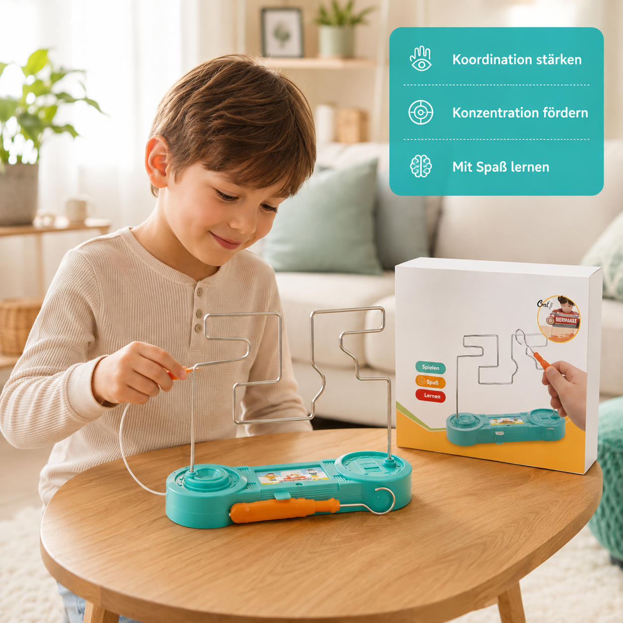 Interaktives Elektrik-Lernspielzeug – Strom spielerisch entdecken