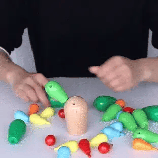 Montessori Kaktus Bau-Satz – Kreativität & Geschick spielerisch fördern