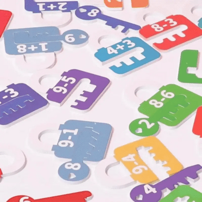 Montessori Formen- & Zahlen-Spiel – Logisches Denken leicht gemacht