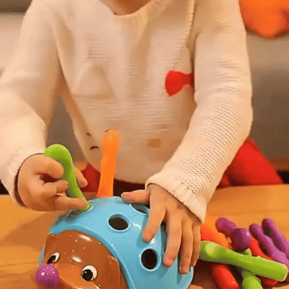 Montessori Puzzle Igel – Spielerisch Farben & Fokus fördern