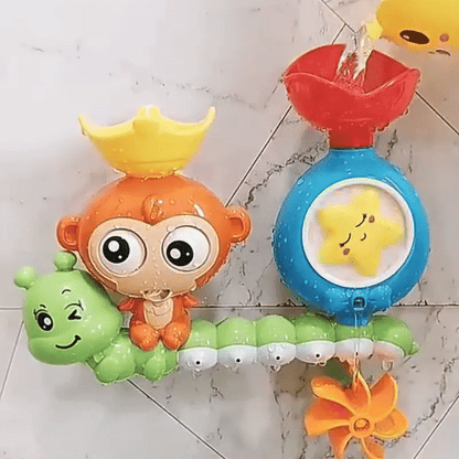Badespielzeug Affe Wasserfall – Spaß und Lernen für Kinder!