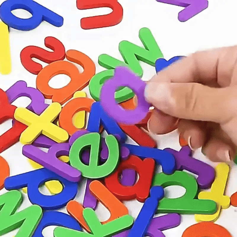 Montessori ABC & Mathematik Puzzle – Spielerisch Lesen & Rechnen lernen