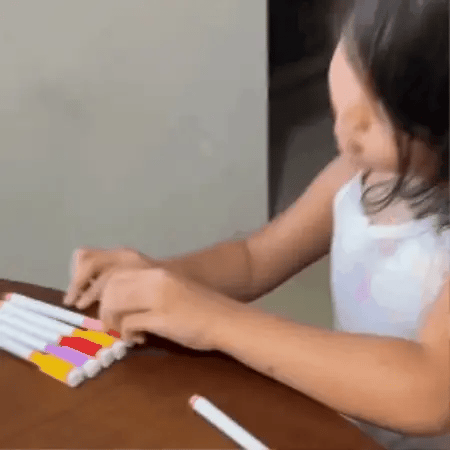Montessori Zeichenspiel für Kinder – Konzentration, Formen & Zahlen