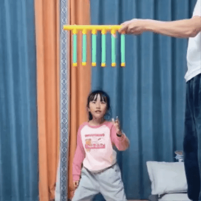 Reaktionsspiel mit fallenden Stäben für Kinder & Familie – Schnelligkeitsspiel