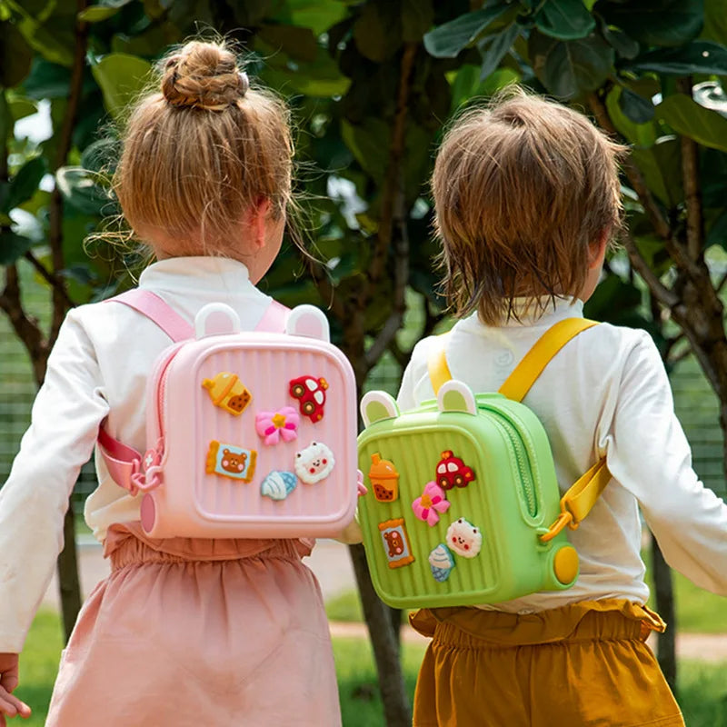 Intelligenter Kinder-Rucksack mit Rückenstütze & DIY-Design