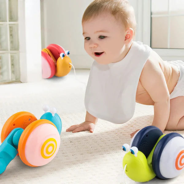Lustiges Schneckenauto – Animiert Kinder zum Krabbeln & Spielen
