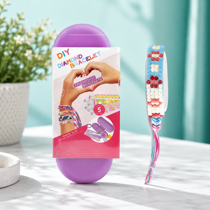 DIY-Strassarmband-Bastelset – verstellbar für Kinder & Erwachsene Stil 1