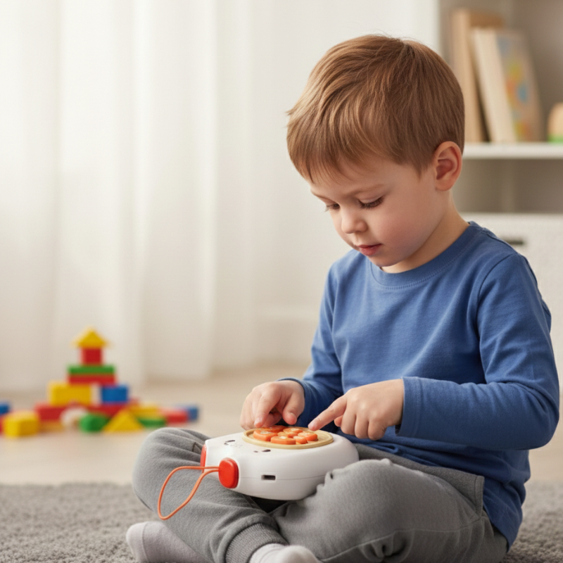 Montessori Beschäftigt Planke – Schlau Learning Spielzeug mit Musik & Licht