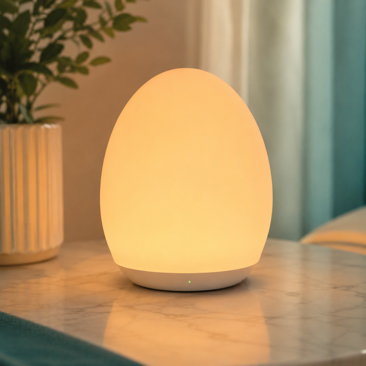 LED-Baby-Nachtlicht – Warmes, sicheres & berührungsdimmbares Licht