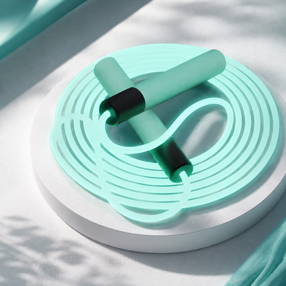 LED Springseil für Kids & Erwachsene – Leuchtender Fitness-Spaß Grün