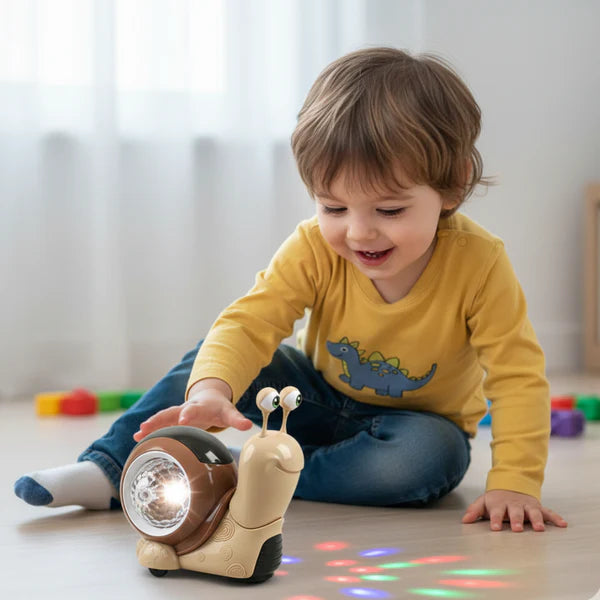 Krabbelnde Krabbe mit Musik & LED – Spaß für kleine Entdecker!