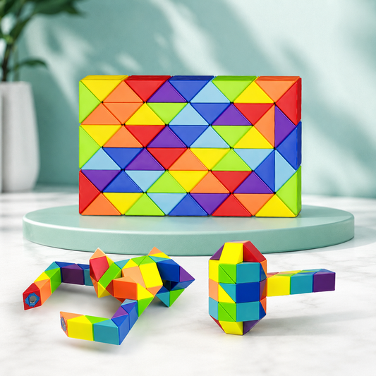 Regenbogen Magie Herrscherin – Kreatives 3D Puzzle zum Formen & Entspannen Stil 72