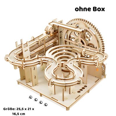 3D Holz Marmor Laufen– DIY Mechanik Puzzle für kluge Köpfe ohne Box