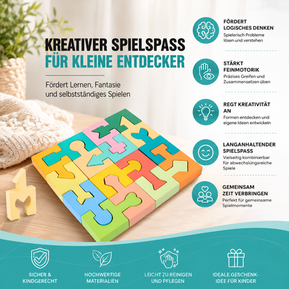 Montessori Holzbausteine – Spielerisch Denken & Bauen