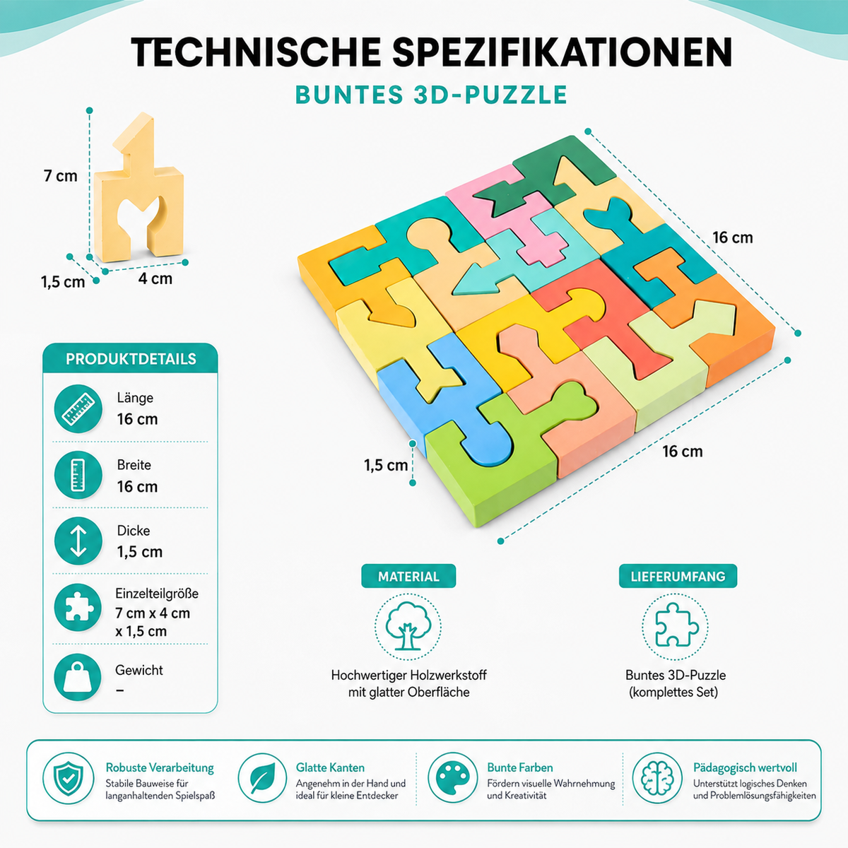 Montessori Holzbausteine – Spielerisch Denken & Bauen