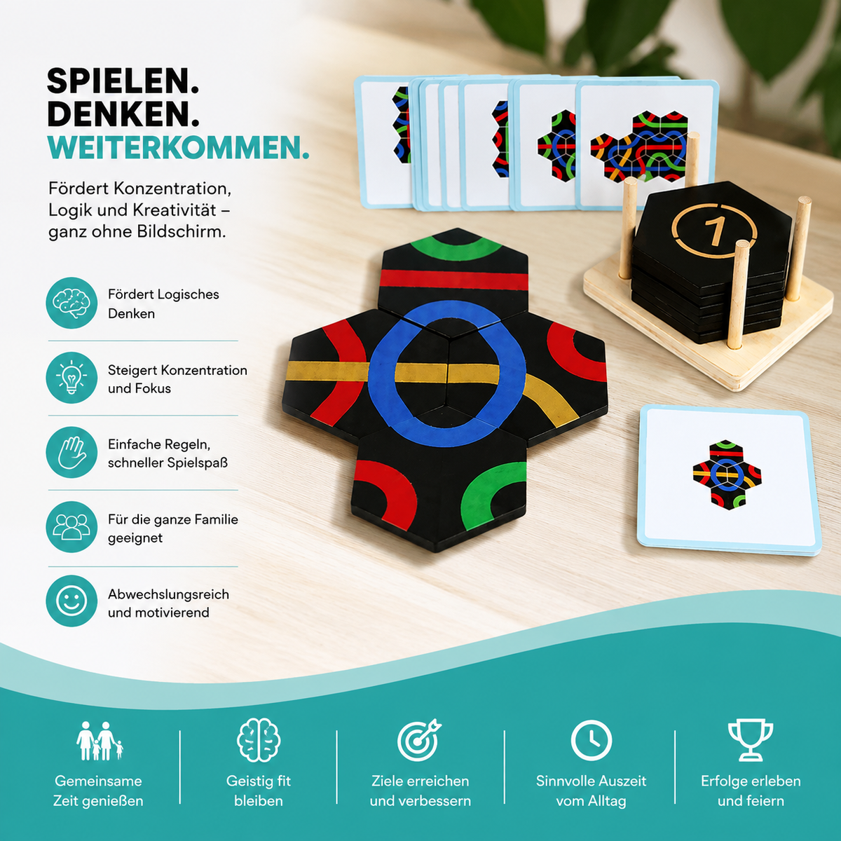 Montessori Logik Puzzle – Kreatives Denkspiel für Kinder