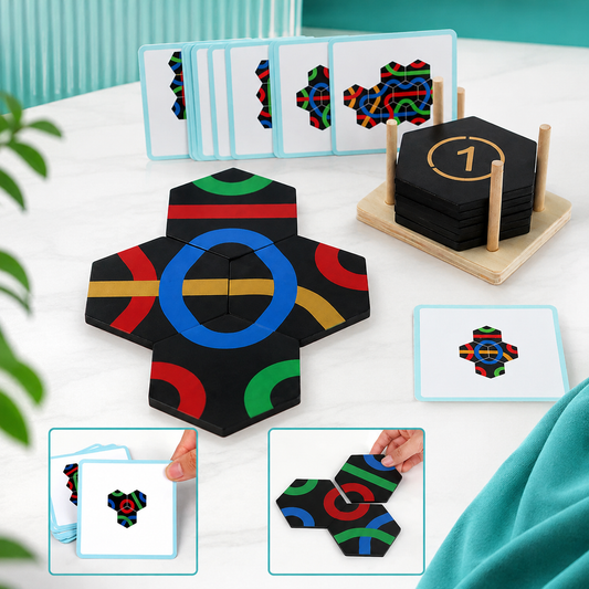 Montessori Logik Puzzle – Kreatives Denkspiel für Kinder