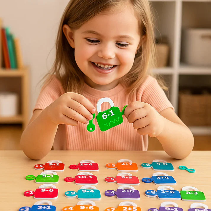 Montessori Formen- & Zahlen-Spiel – Logisches Denken leicht gemacht