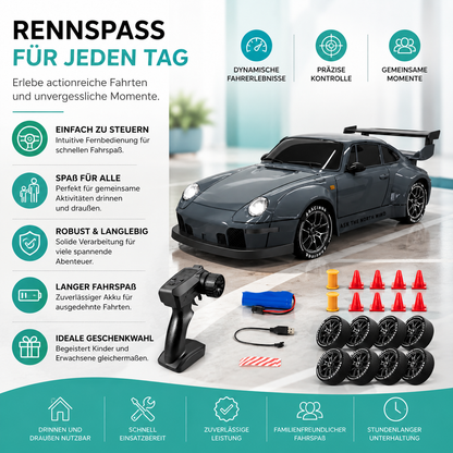 Hochgeschwindigkeits-RC-Drift-Auto 2,4 GHz – starke Leistung & echtes Rennfeeling
