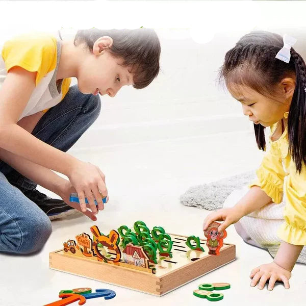 Montessori Lernspielzeug – Buchstaben & Motorik fördern