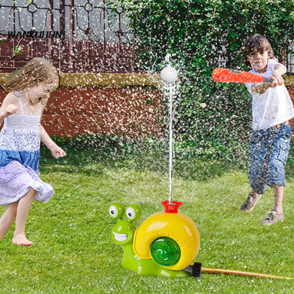 Sommer Schnecken Wassersprinkler – Spaß & Abkühlung Ich bin Garten