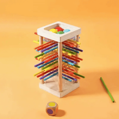 Holz Balancier-Stäbchenspiel – Konzentration & Spaß für Kinder