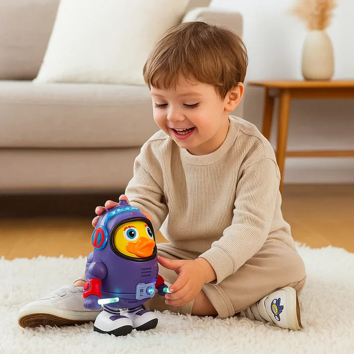 Musikalischer Weltraum-Entdecker – Tanzender Ente-Roboter für Kinder
