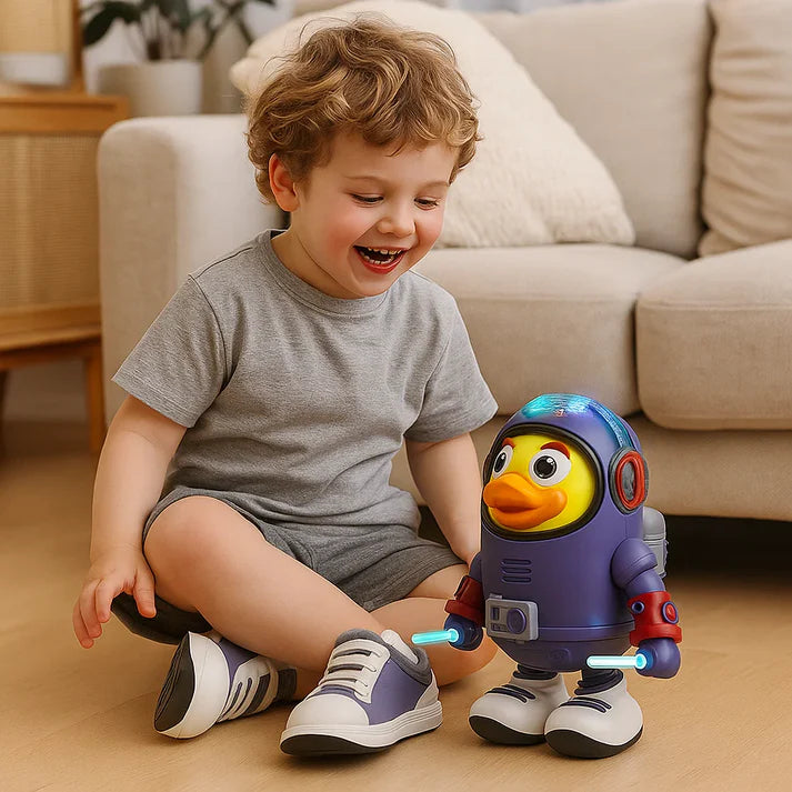 Musikalischer Weltraum-Entdecker – Tanzender Ente-Roboter für Kinder