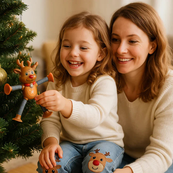 Dehnbare Weihnachtsfiguren – Santa & Co. für Spaß, Stressabbau & festliche Stimmung