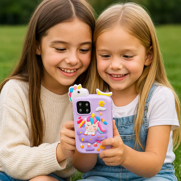 Magisches Unicorn Kinder-Smartphone – Kamera, Spiele & MP3 Spaß