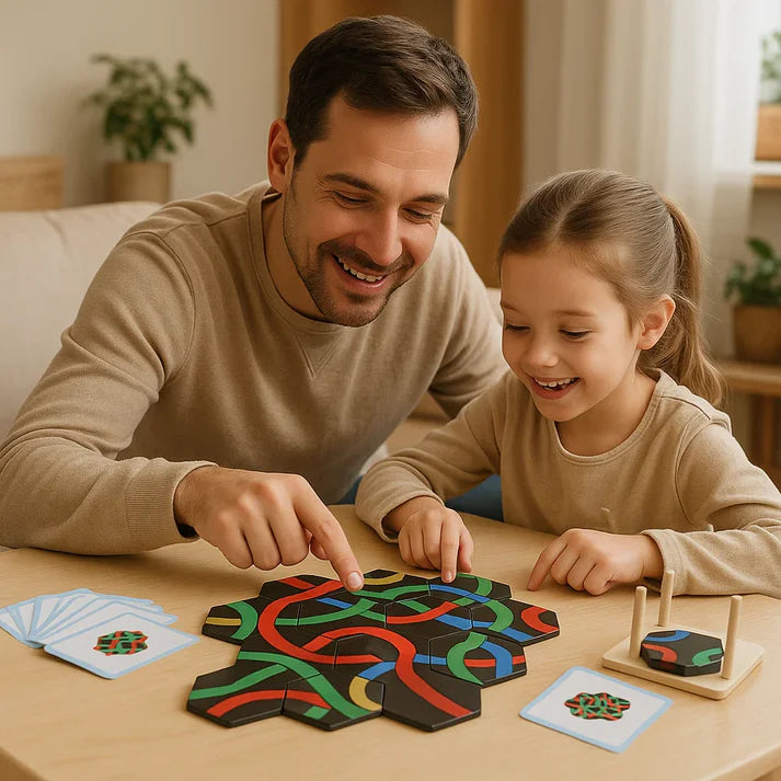 Montessori Logik Puzzle – Kreatives Denkspiel für Kinder